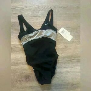 Vintage Nike swoosh one piece w underwire support 10